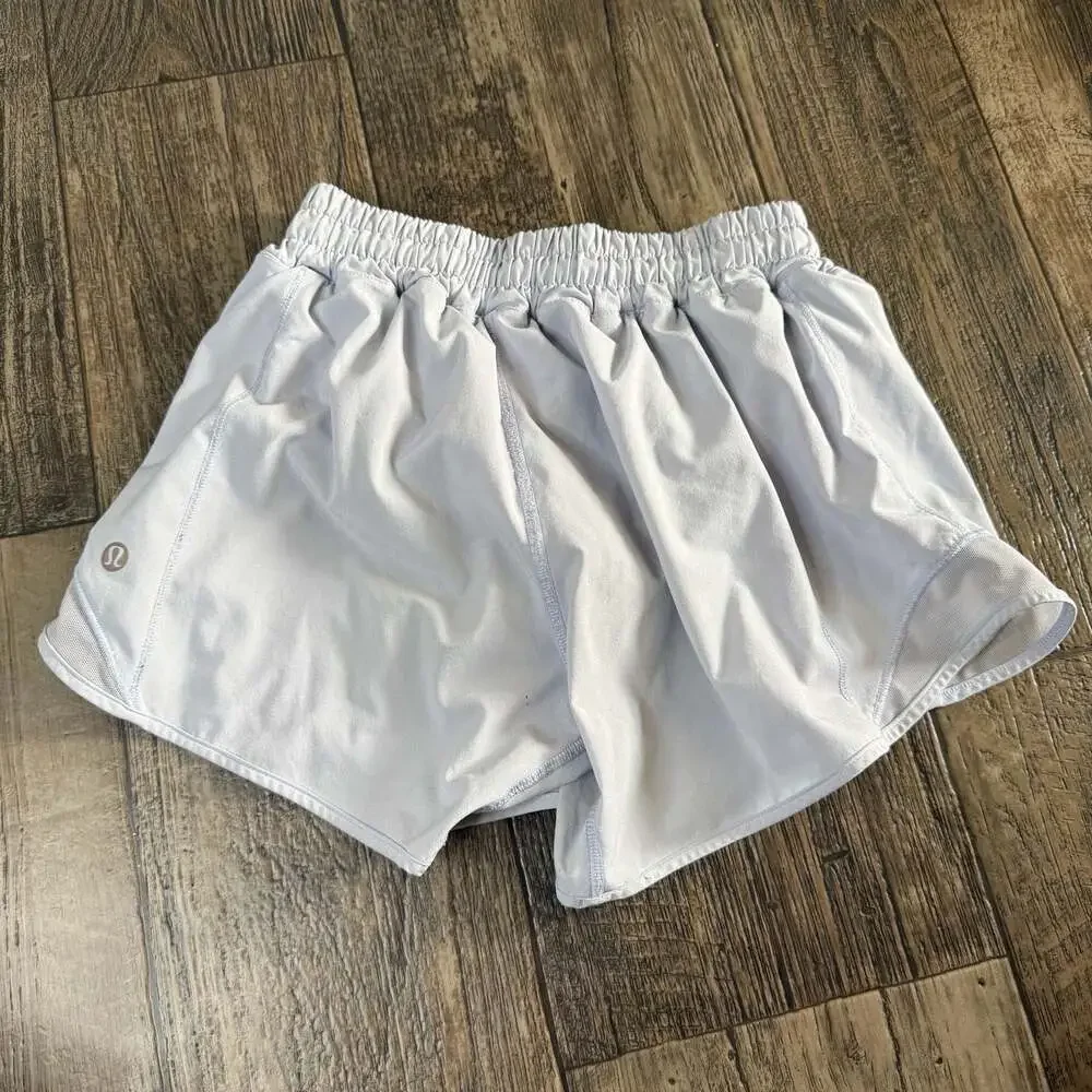 Lululemon Hotty Hot Shorts 4” Inseam Size 2 Serene Blue